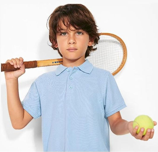 5-Pack Boys' Classic School Uniform Polo Shirt – Breathable, Soft Cotton Blend, Tagless & Fade-Resistant (4-20)