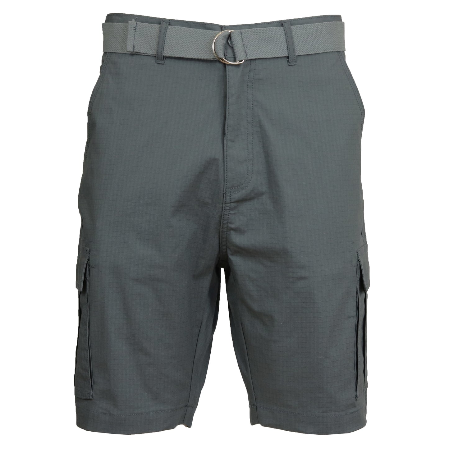 Men's Cotton Stretch Ripstop Cargo Shorts With Belt (Size - 32-42)