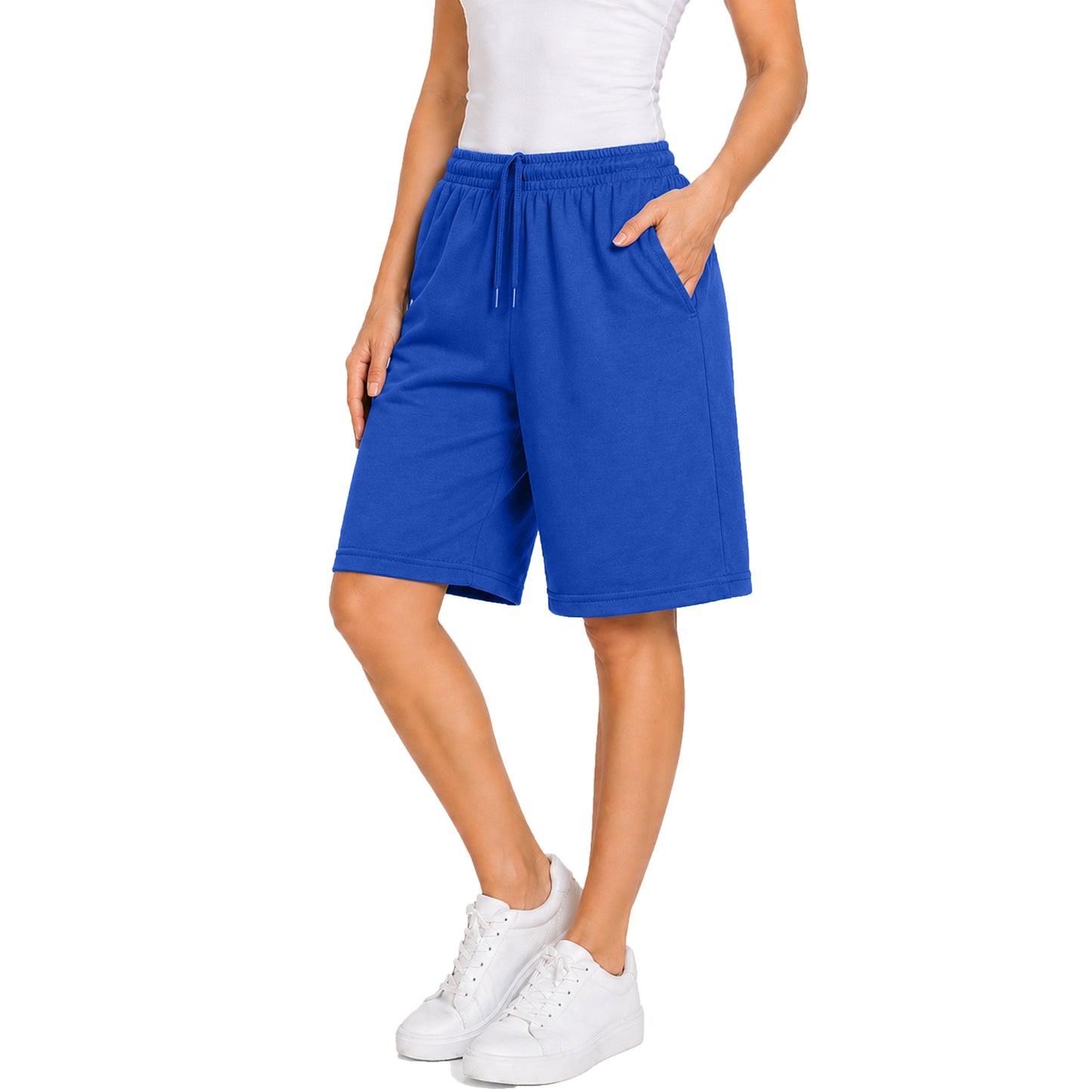 Women's Loose Fit Cotton Blend Lounge Shorts