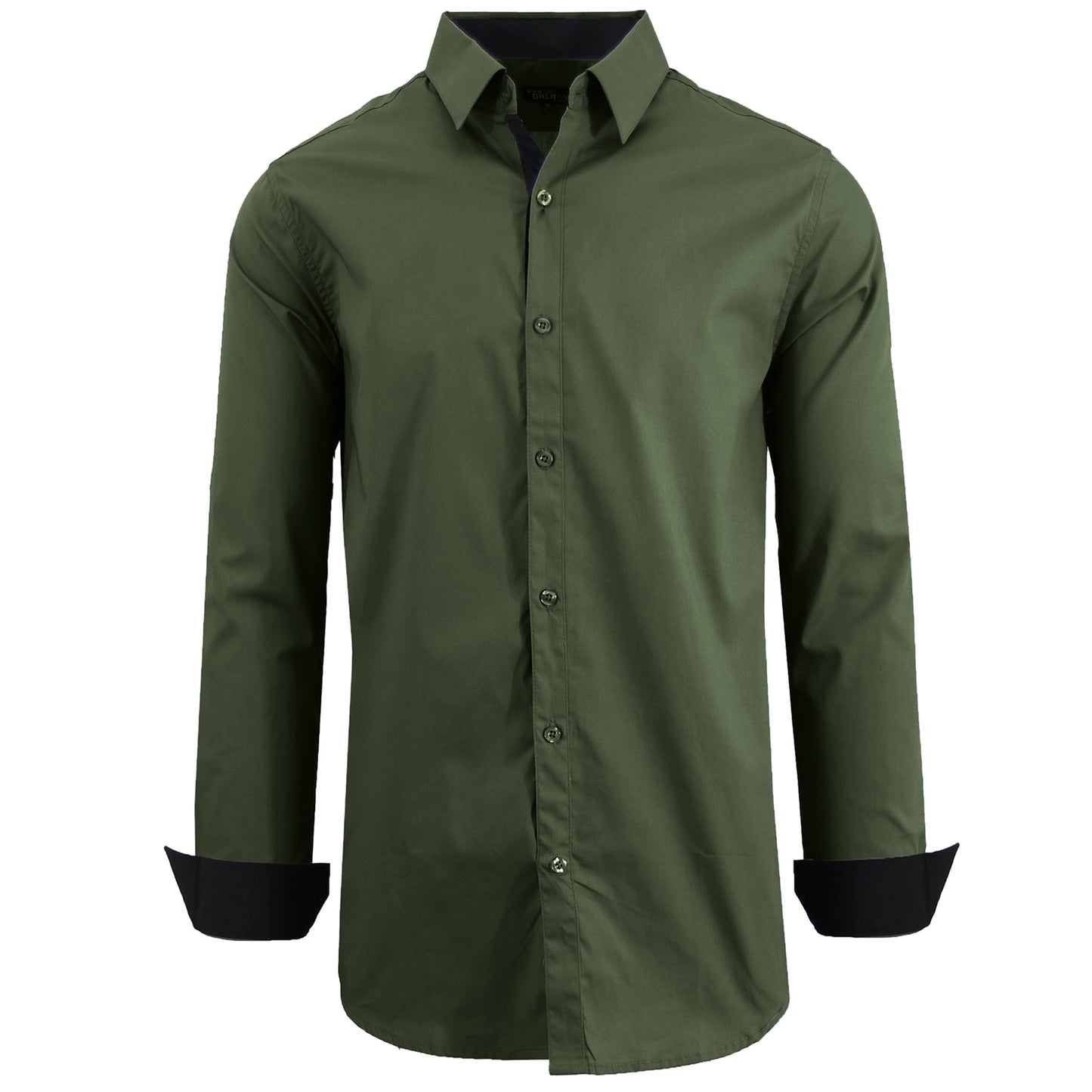 Men's Long Sleeve Solid Dress Shirts - Slim-Fit, Comfortable & Versatile for Everyday & Formal Wear (S-2XL)