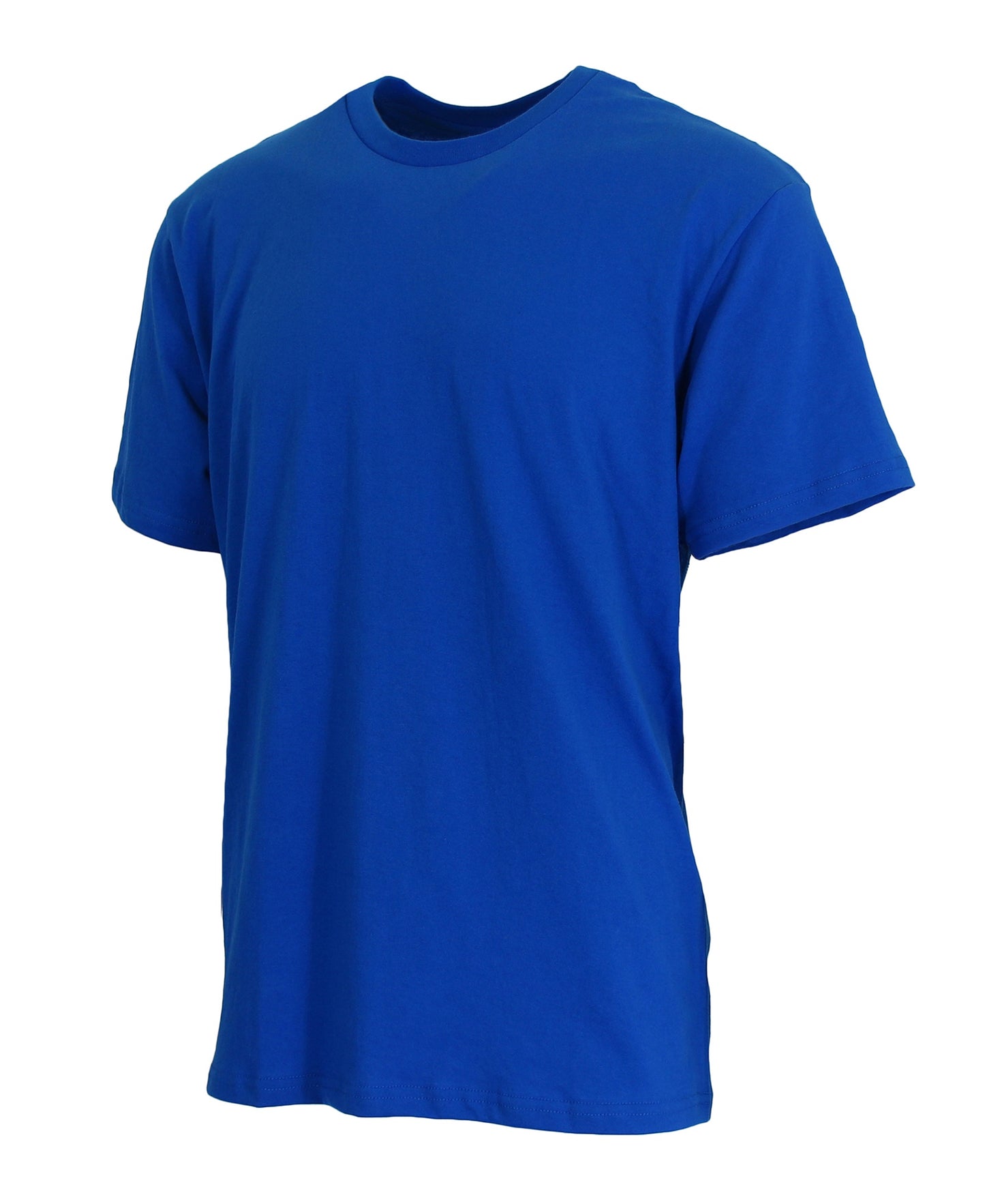 Men's Short Sleeve Crew Neck Cotton Blend Classic Tee (S-3XL)