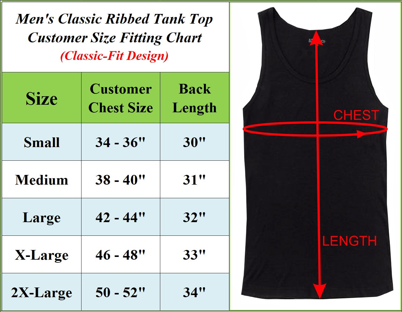Men’s Ribbed Classic Tank Tops – Soft Cotton Blend (Multipacks)