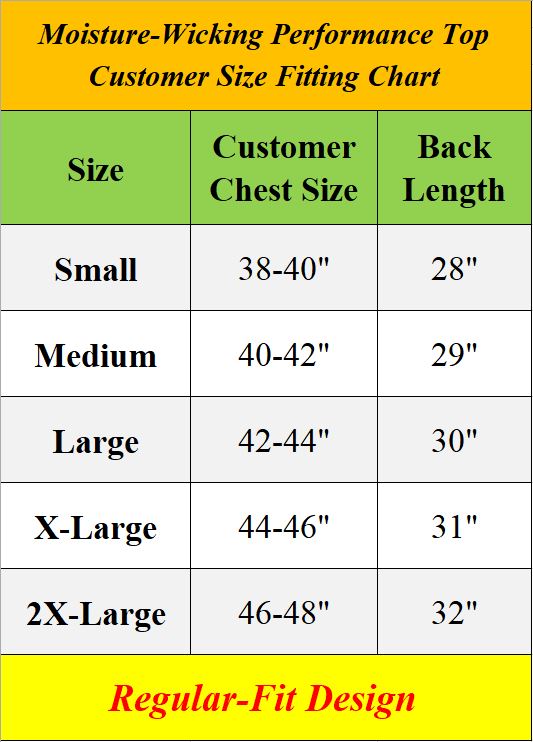 Men's Performance Moisture Wicking Active Short Sleeve & Muscle Tee (5-Pack)