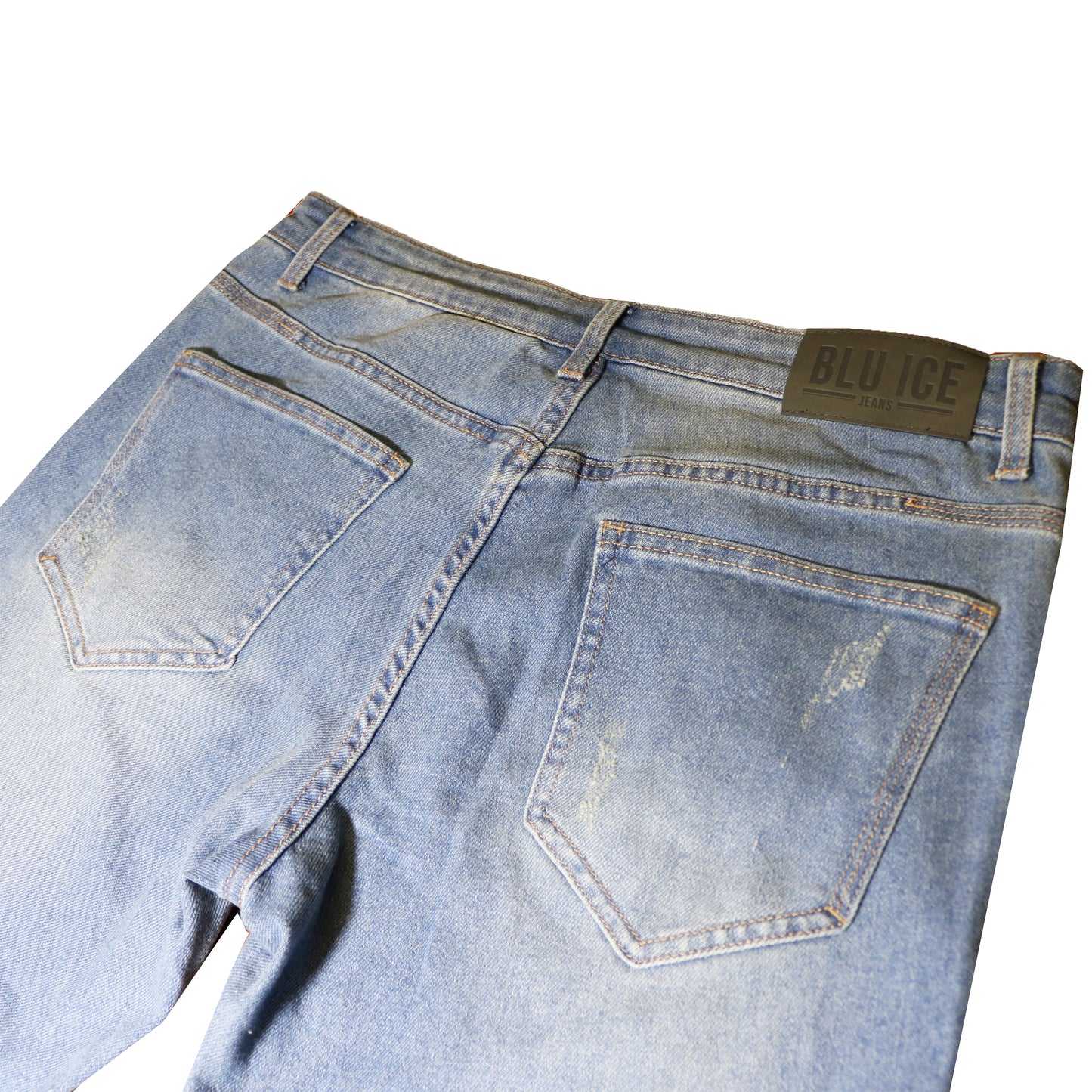 Men's Stretch Ripped Jeans - Authentic Denim Look with Flexibility & Comfort (Sizes: 30-42)