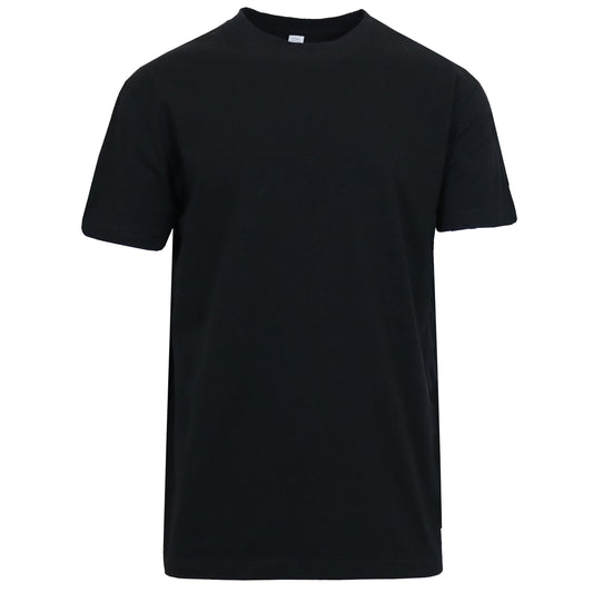 Men's Short Sleeve Crew Neck Cotton Teen (Sizes, M - 3XL)