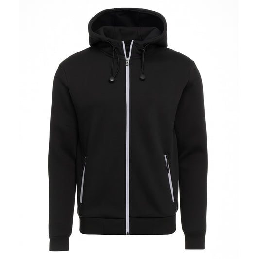 Men's Heavyweight Sherpa Fleece-Lined Full Zip Classic Tech Hoodie