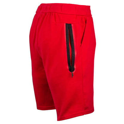 Women's Loose-Fit Tech Fleece Shorts – Soft, Breathable Fabric with Zipper Pocket & Adjustable Waistband