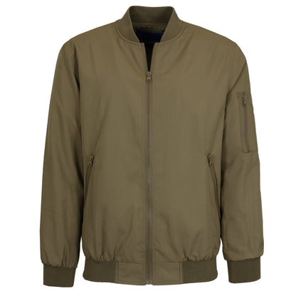 Men's Lightweight Zip-up Bomber Jacket (S-3XL)