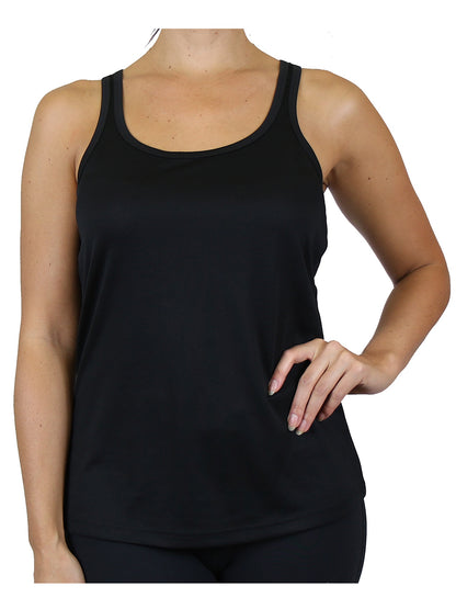 Womens Moisture Wicking Racerback Tanks
