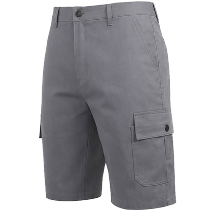 Men's Cotton Flex Stretch Cargo Shorts w/o Belt (Sizes: 30 - 42)