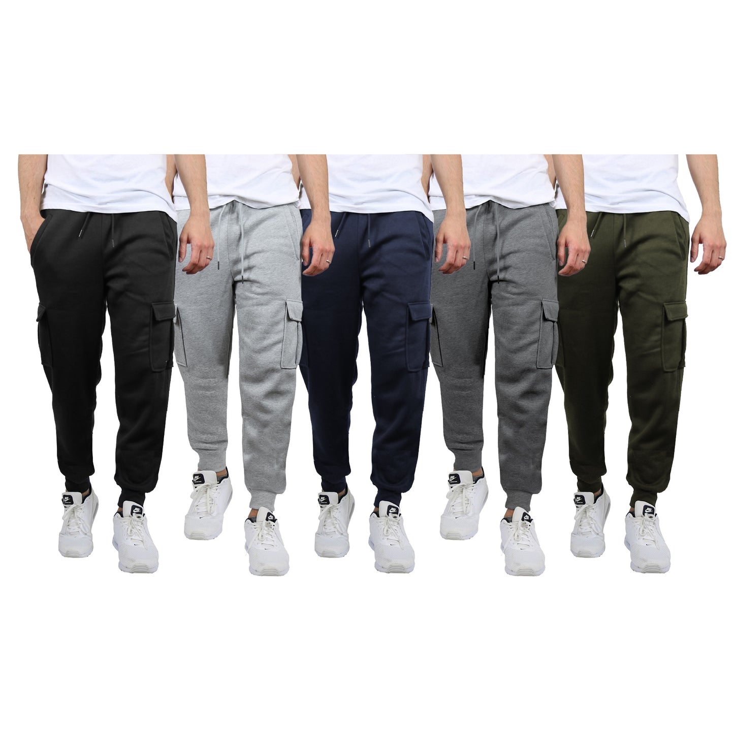Mens Slim Fit Fleece Jogger Sweatpants (S-2XL)
