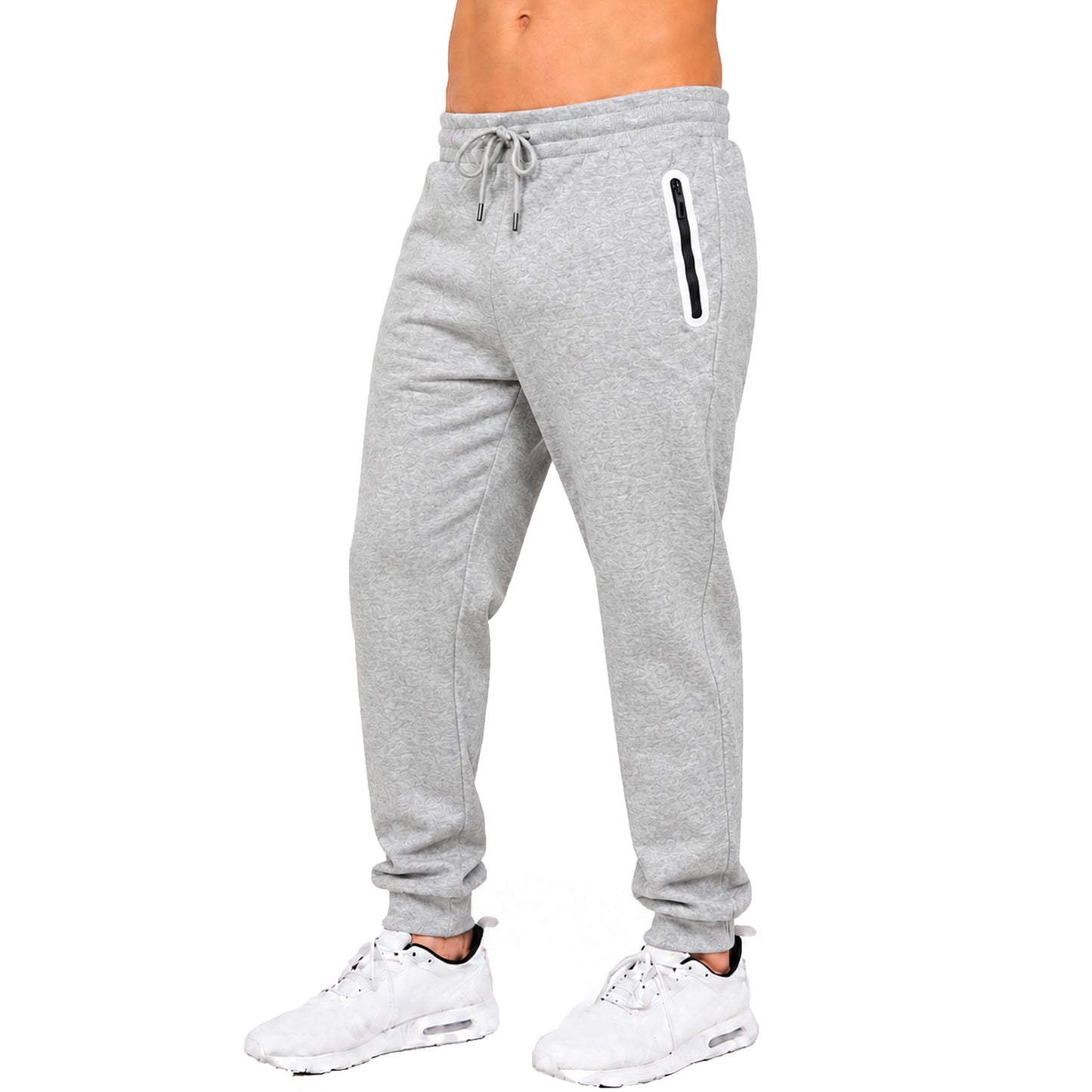 Men's Fleece-Lined Jogger With Heat Seal Zipper Side Pockets