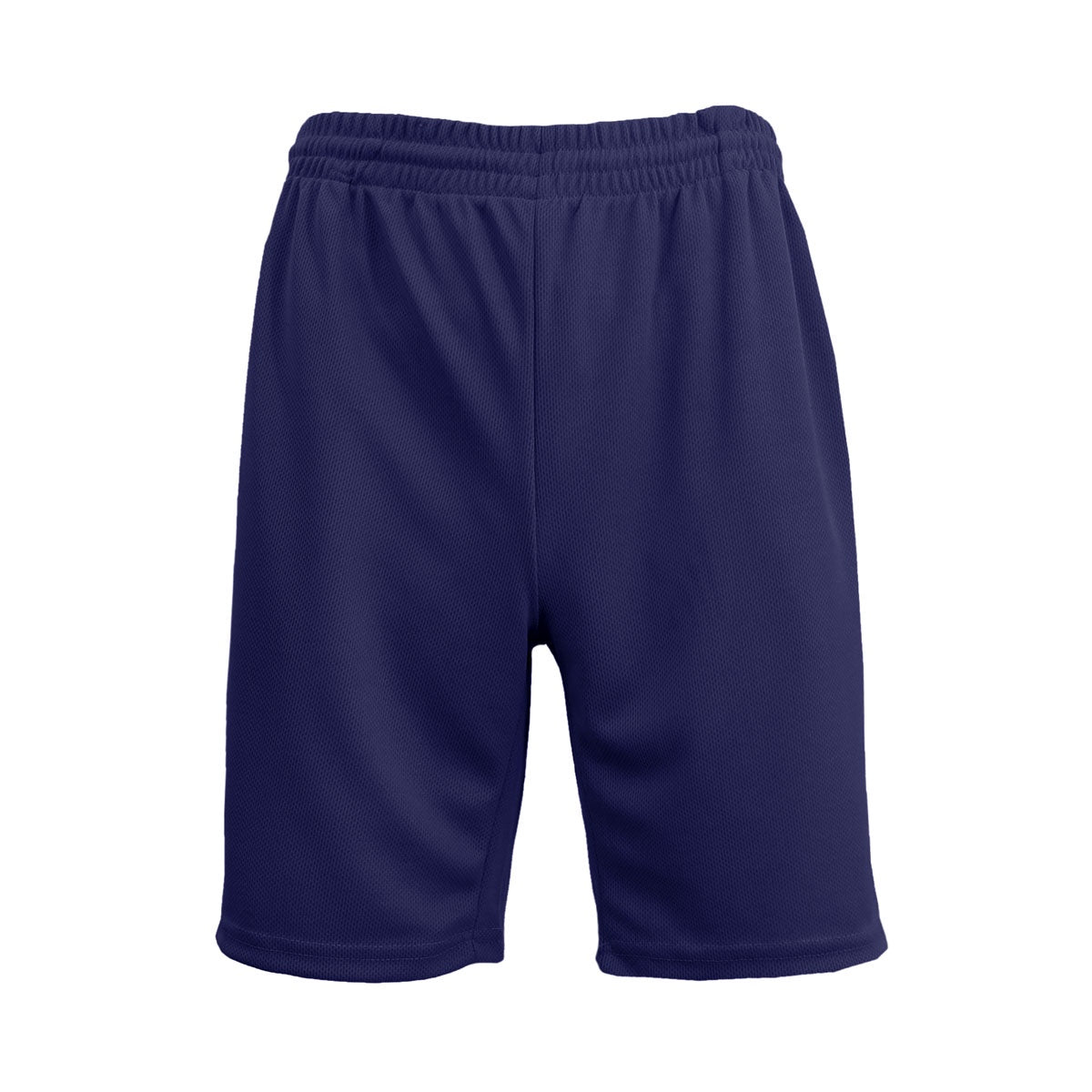 Men's Oversized Moisture Wicking Performance Basic Mesh Shorts - Black, 3XL