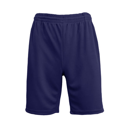 Men's Oversized Moisture Wicking Performance Basic Mesh Shorts - Black, 3XL