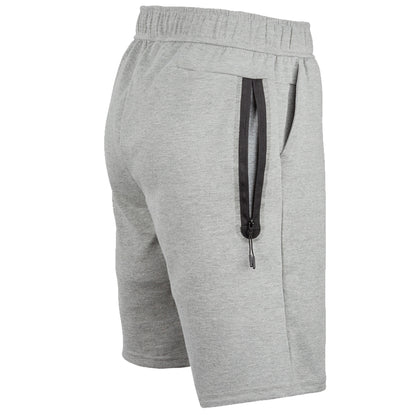 Women's Loose-Fit Tech Fleece Shorts – Soft, Breathable Fabric with Zipper Pocket & Adjustable Waistband