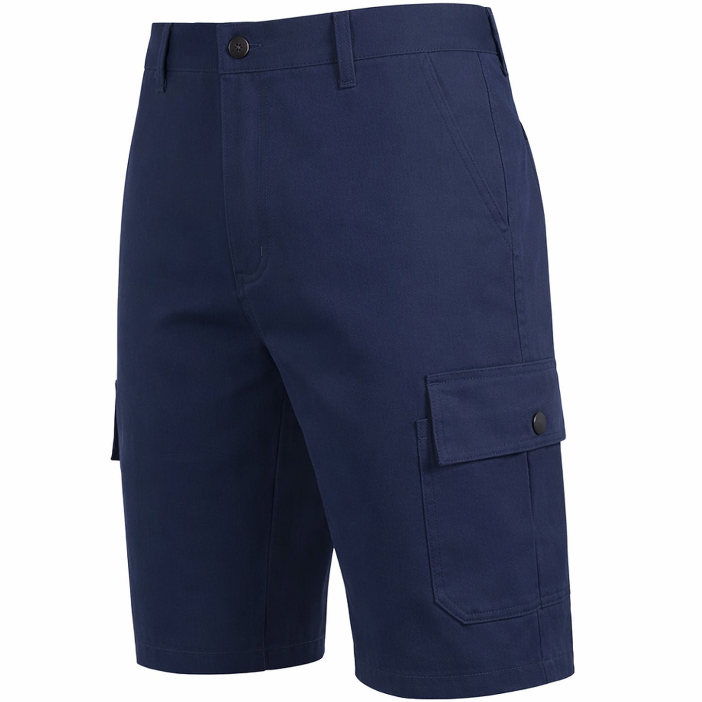 Men's Cotton Flex Stretch Cargo Shorts w/o Belt (Sizes: 30 - 42)
