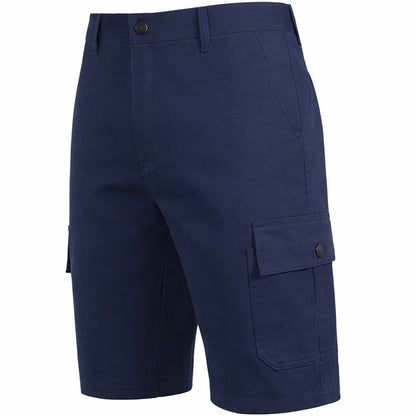 Men's Cotton Flex Stretch Cargo Shorts w/o Belt (Sizes: 30 - 42)