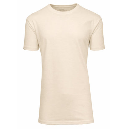 Men's Short Sleeve Crew Neck Solid Tee (Sizes, S to 3XL)