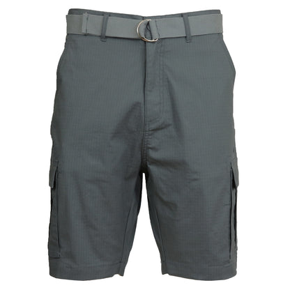 Men's Cotton Stretch Ripstop Cargo Shorts With Belt (Size - 32-42)