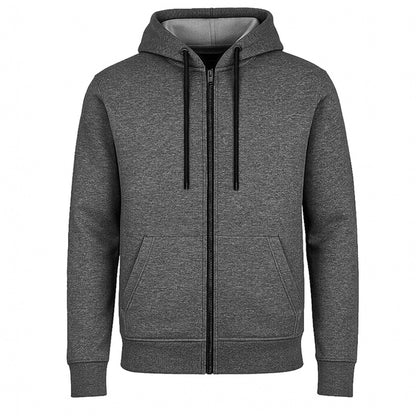 Men’s Fleece-Lined Full-Zip Hoodie (S-3XL)