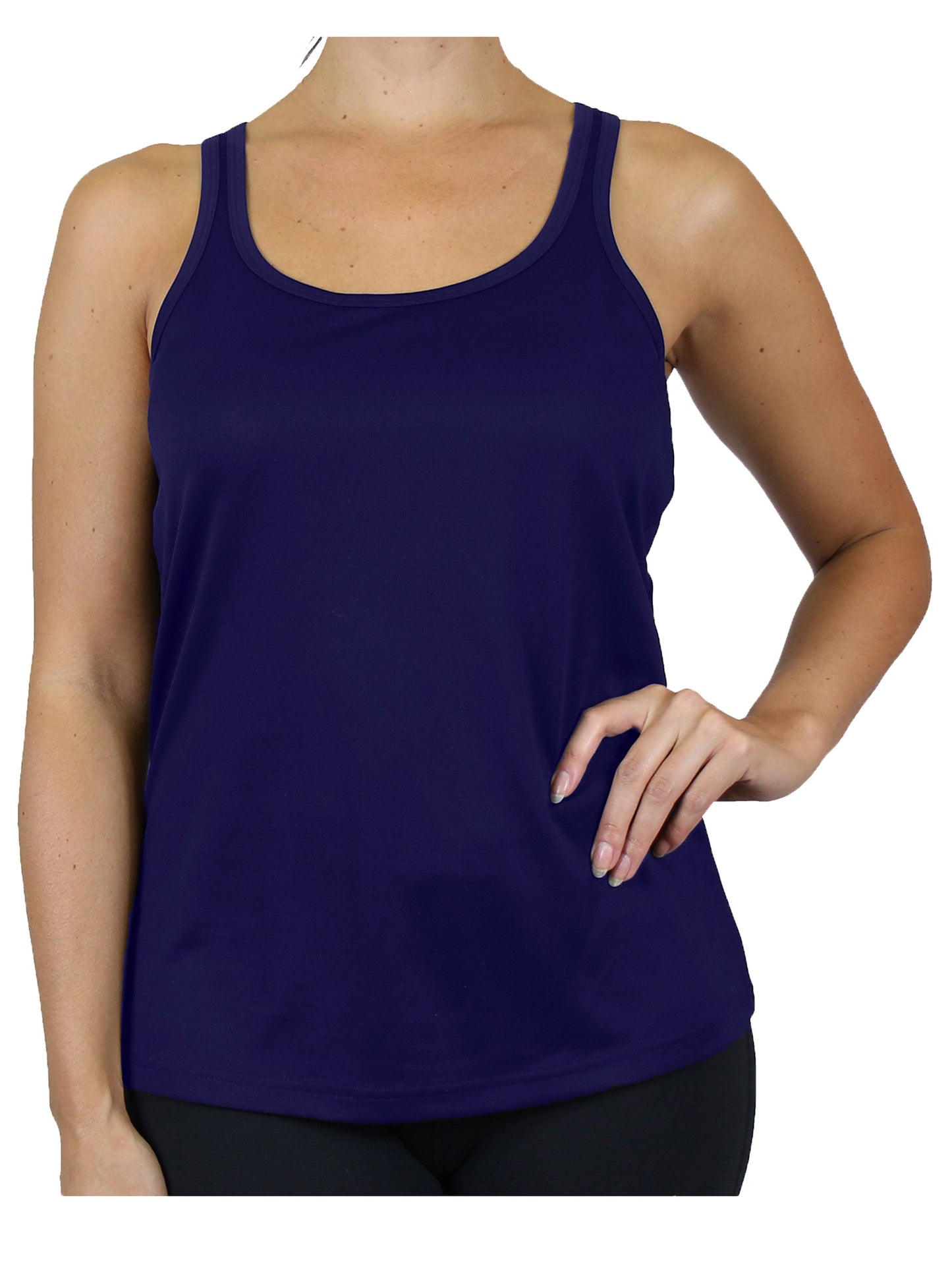 Womens Moisture Wicking Racerback Tanks