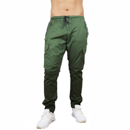 Men's Cotton Flex-Stretch Cargo Jogger (Sizes 30 - 42)
