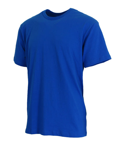Men's Short Sleeve Crew Neck  Cotton Blend Classic Tee (S-3XL)
