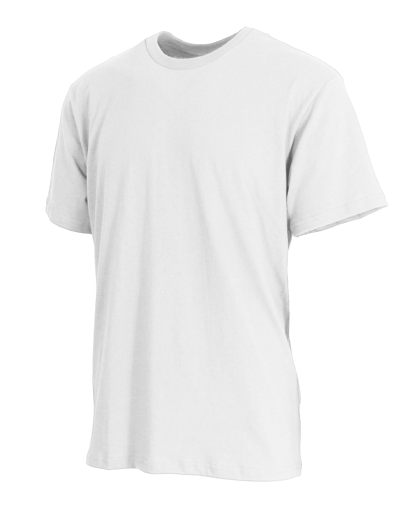 Men's Short Sleeve Crew Neck  Cotton Blend Classic Tee (S-3XL)