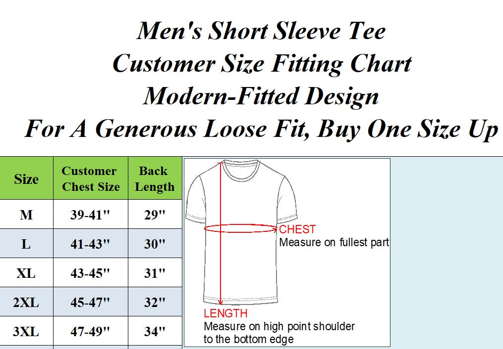 3-Pack Men's Short Sleeve Crew Neck Cotton Teen (Sizes, M - 3XL)