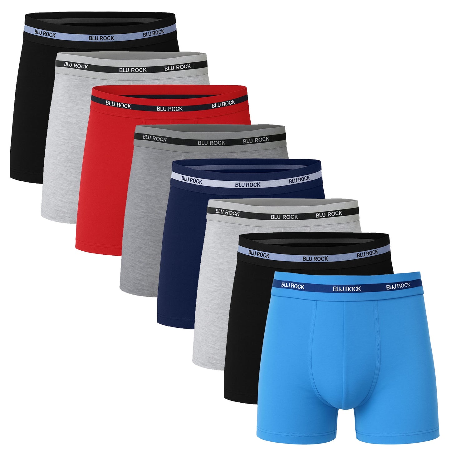 8-Pack & 16-Pack Men's Boxer Briefs (Sizes, S to 2XL)