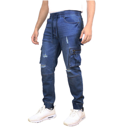 Men’s Stretch Cargo Carpenter Jean Jogger (Sizes, S to 3XL)