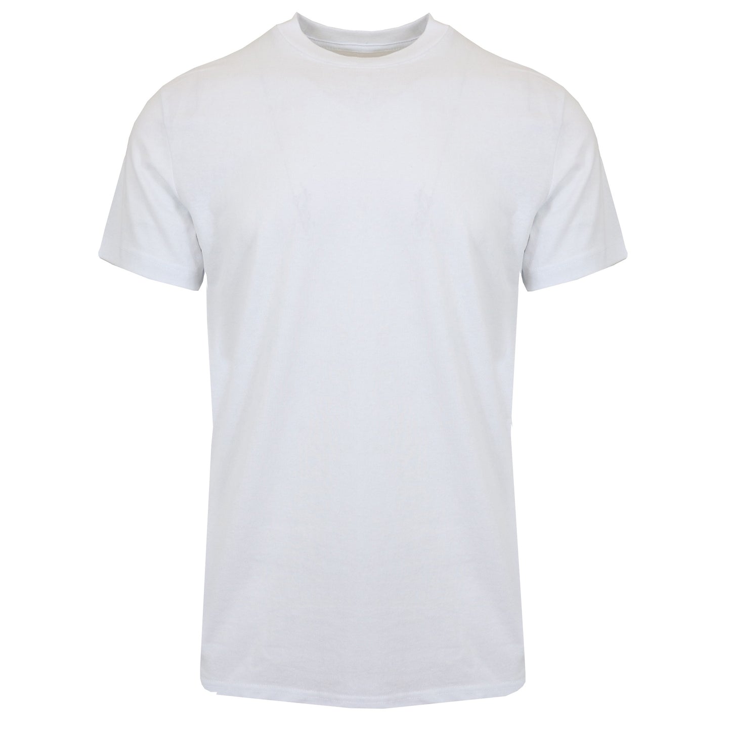 Men's Short Sleeve Crew Neck Cotton Teen (Sizes, M - 3XL)