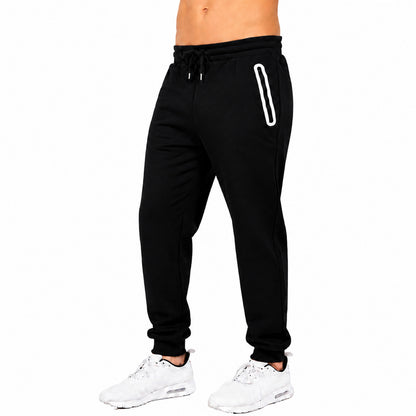 Men's Fleece-Lined Jogger With Heat Seal Zipper Side Pockets