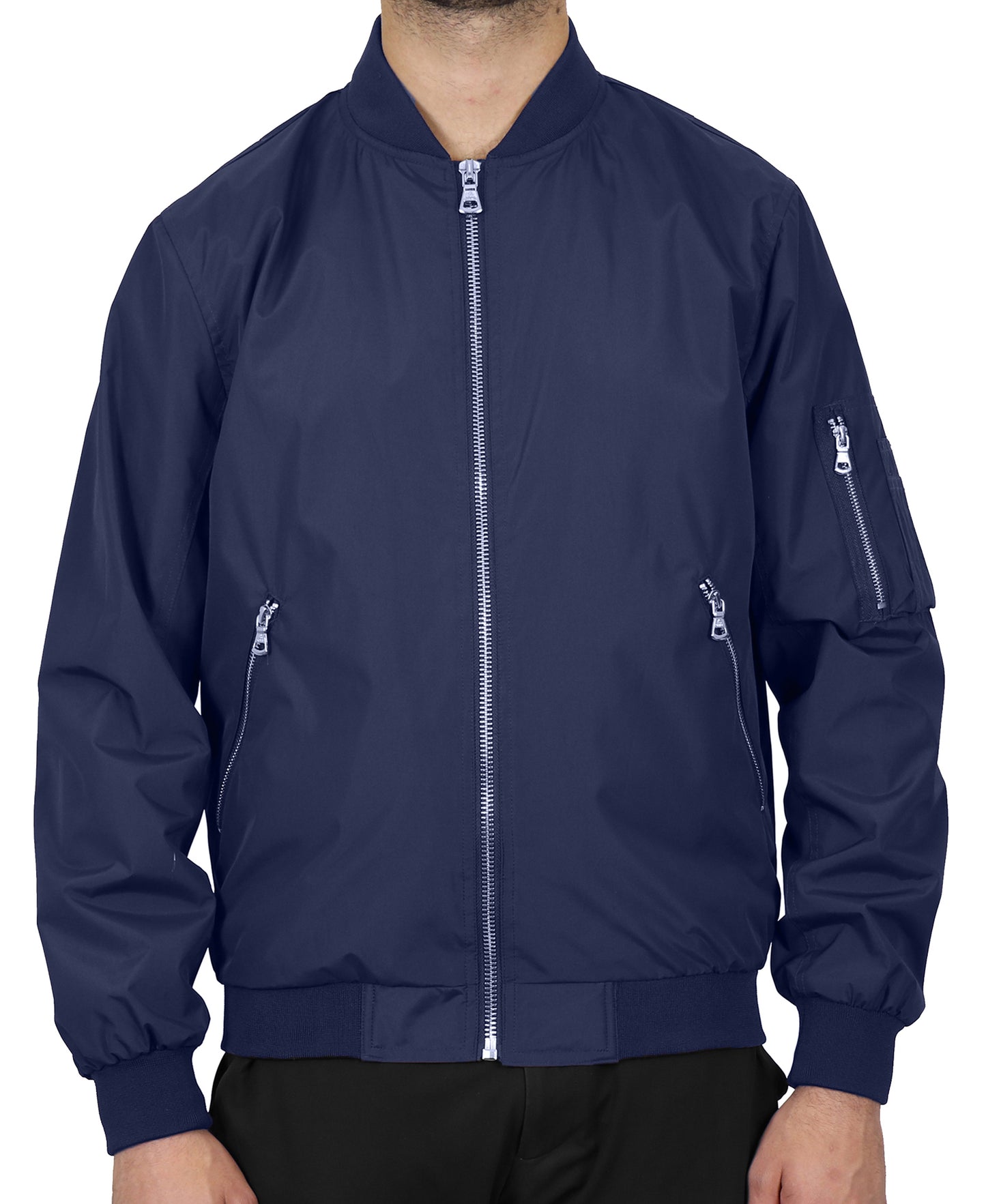 Men's Lightweight MA-1 Bomber Jacket (S-3XL)