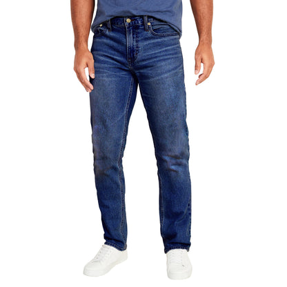 Men's Flex Stretch Slim Straight Jeans with 5 Pocket (Sizes, 30-42)