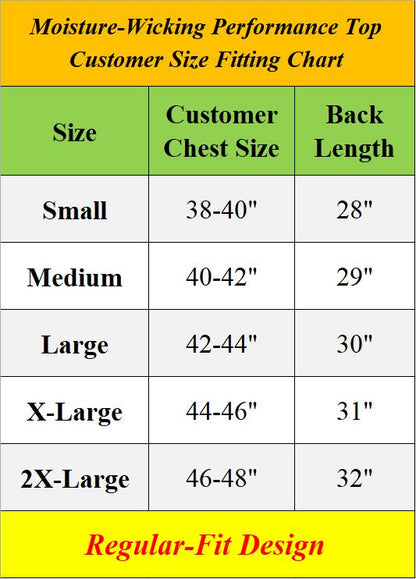 Men's Performance Moisture Wicking Active Short Sleeve & Muscle Tee (5-Pack)
