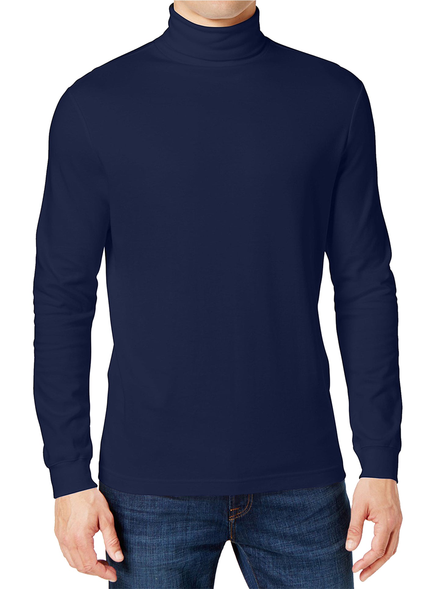 Men's Long Sleeve Turtle Neck T-Shirt (Sizes, S to 2XL)