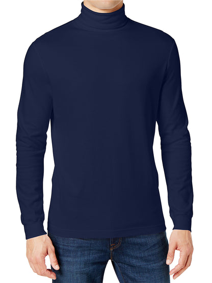 Men's Long Sleeve Turtle Neck T-Shirt (Sizes, S to 2XL)