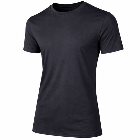 Men’s Short Sleeve Fashion Stretch Rayon Tees (M-3XL)