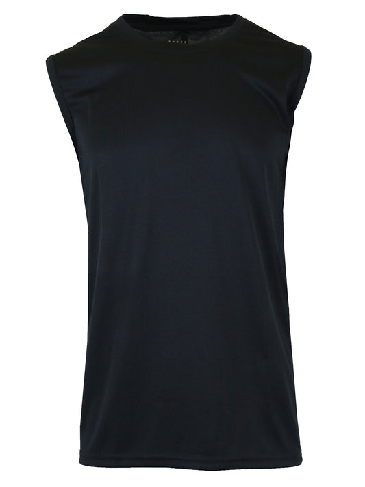 Men's Performance Moisture Wicking Active Short Sleeve & Muscle Tee