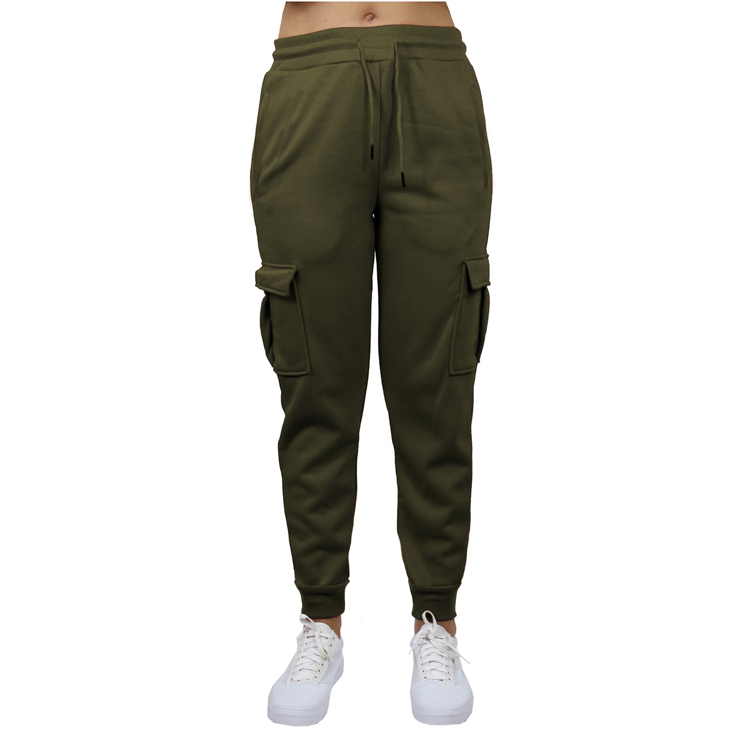 Womens Slim Fit Fleece Jogger Sweatpants (S-2XL)