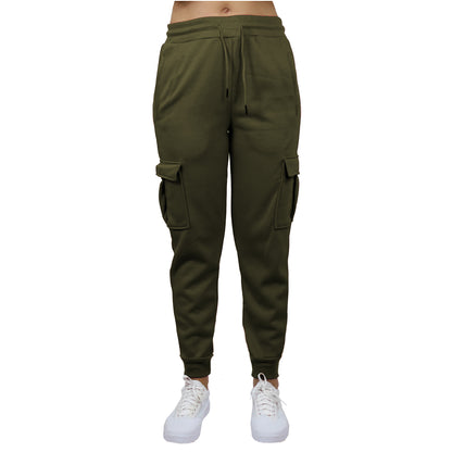 Womens Slim Fit Fleece Jogger Sweatpants (S-2XL)