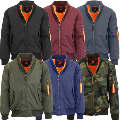 Men's Heavyweight MA-1 Bomber Flight Jacket (S-5XL)