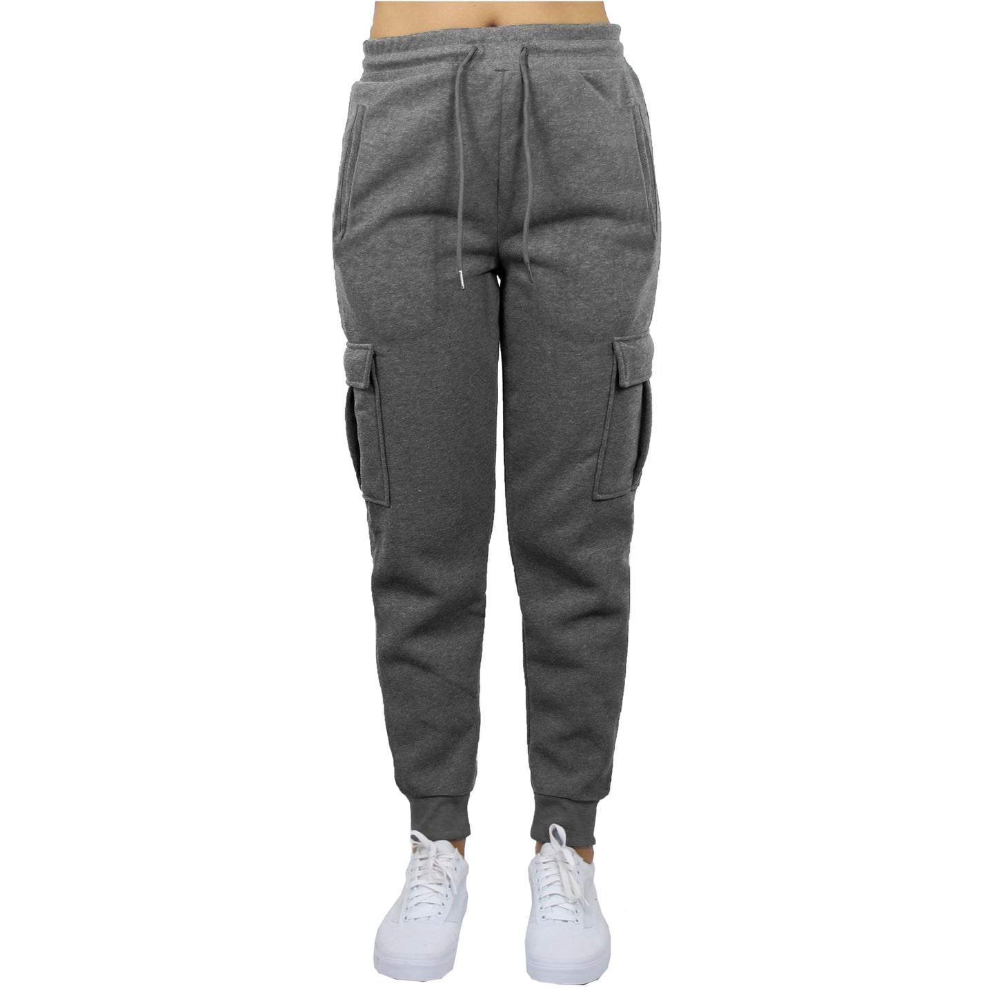 Womens Slim Fit Fleece Jogger Sweatpants (S-2XL)