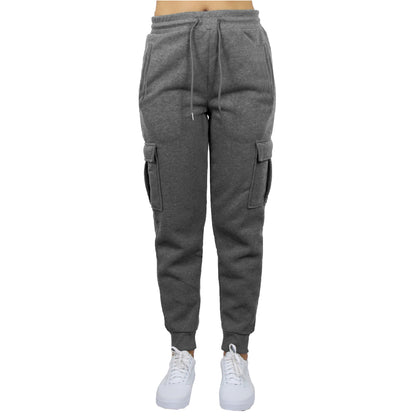 Womens Slim Fit Fleece Jogger Sweatpants (S-2XL)