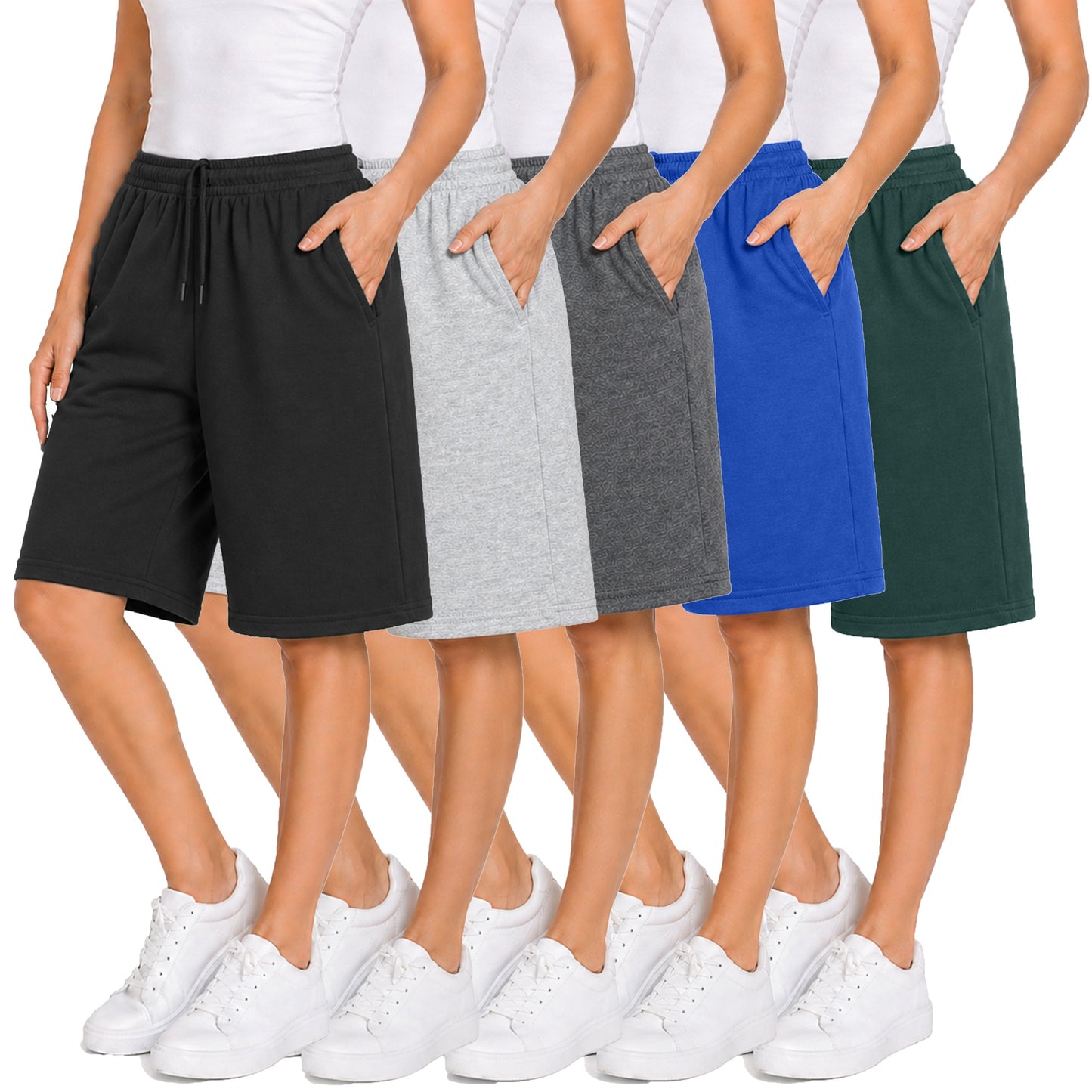 Women's Loose Fit Cotton Blend Lounge Shorts