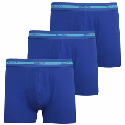 Men's Cotton Stretch Boxer Briefs – Soft, Flexible & Moisture-Wicking Underwear