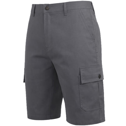 Men's Cotton Flex Stretch Cargo Shorts w/o Belt (Sizes: 30 - 42)