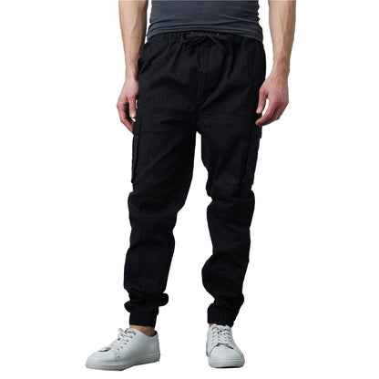 Men's Cotton Flex Stretch Cargo Jogger Pants (Sizes: S-2XL)