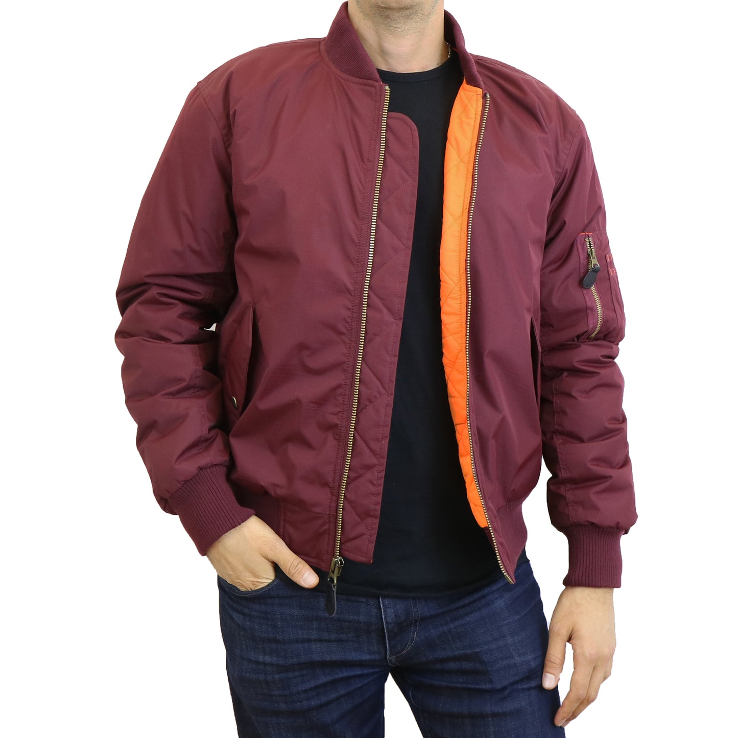 Men's Heavyweight MA-1 Bomber Flight Jacket (S-5XL)